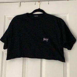Nasty gal crop t